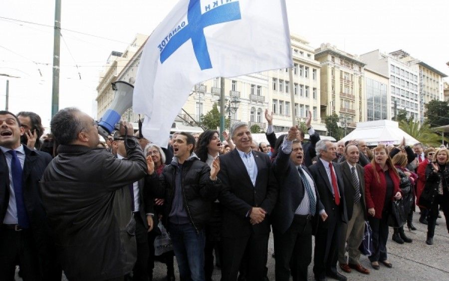 Δυναμικό παρών γιατρών στην μουσική συγκέντρωση κατά του Ασφαλιστικού