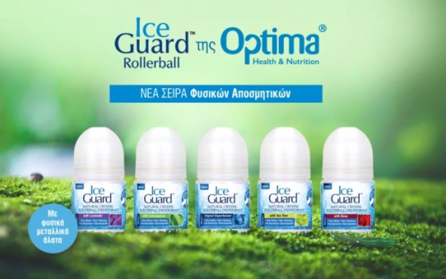 Ice Guard Natural Crystal Rollerball της Optima