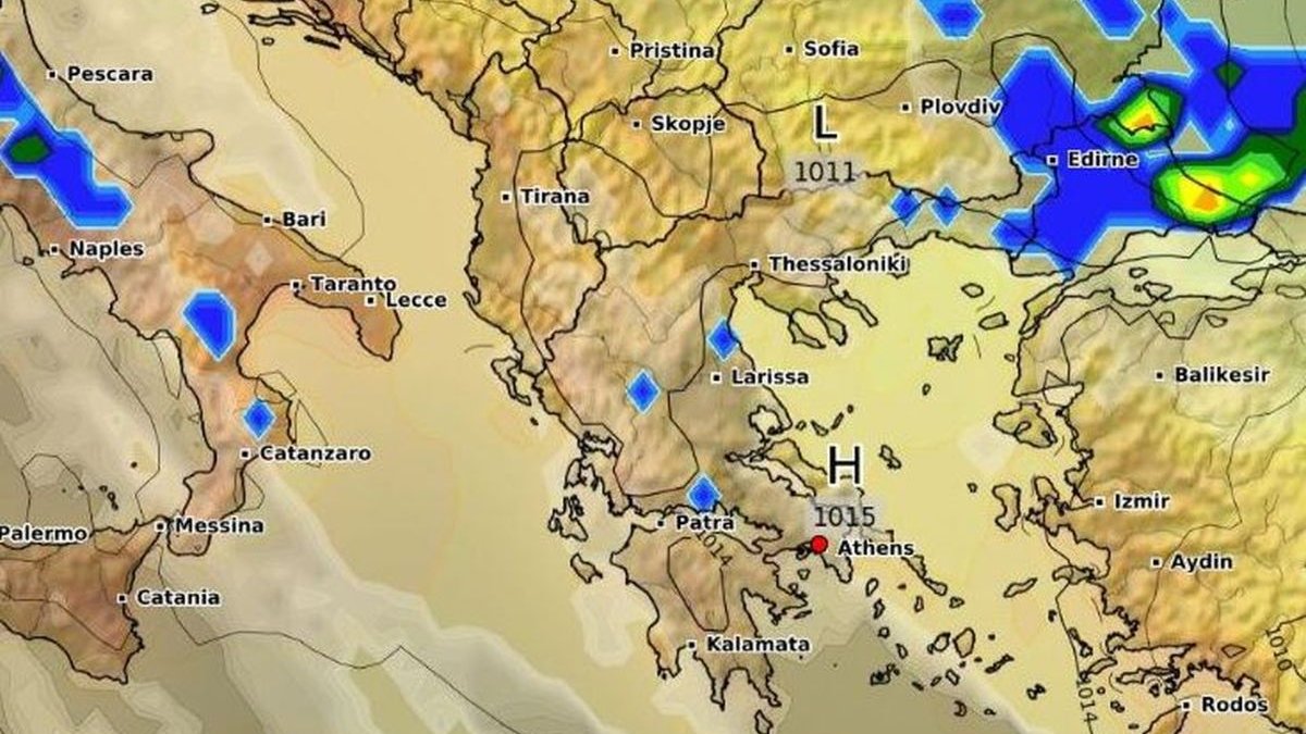 Καιρός Πάσχα: Τι δείχνει η μακροπρόθεσμη τάση για την Κυριακή του Πάσχα. Η ΕΜΥ μέχρι Μ. Παρασκευή...