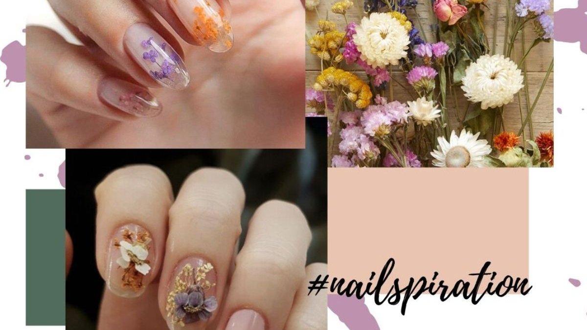 #DryFlowerNails Αυτή η τάση κάνει τα νύχια σου να μοιάζουν με αληθινό φυτολόγιο