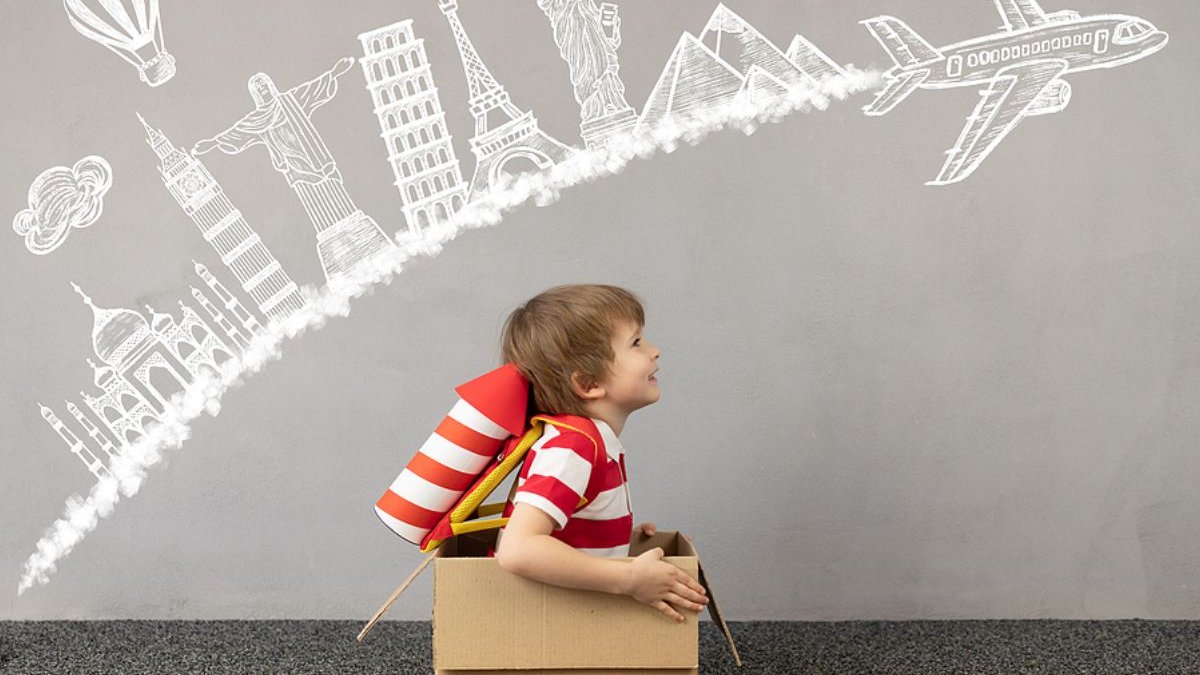 Γιατί η φαντασία είναι σημαντική στην γνωστική ανάπτυξη των παιδιών (εικόνες)