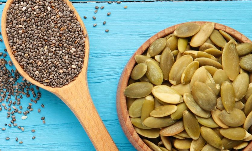 Πασατέμπο εναντίον σπόρων Chia: Τι είναι πιο υγιεινό;