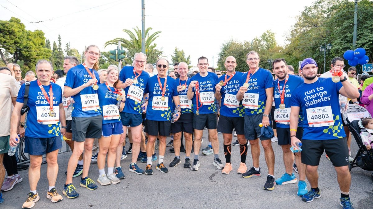 Περισσότεροι από χίλιοι δρομείς της Novo Nordisk Hellas στον 42ο Αυθεντικό Μαραθώνιο Αθήνας