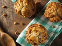 Muffins με μπανάνα και μέλι