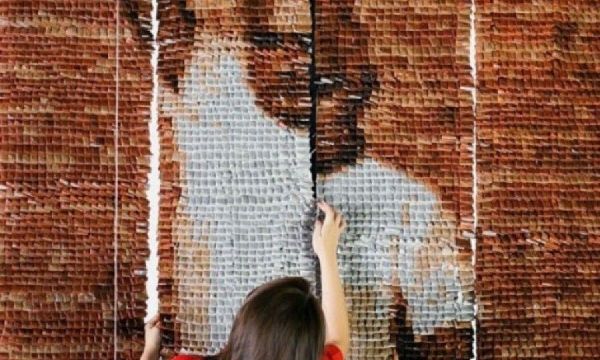 Πορτραίτο από 20.000 φακελάκια τσάι έχετε ξαναδεί;