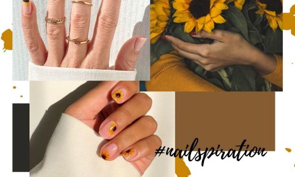 #SunflowerNails είναι τα νύχια στολισμένα με ηλίανθους και θα τα λατρέψεις