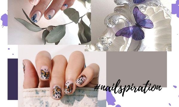 To nail art που θέλουμε για τα νύχια μας αυτή την Παρασκευή είναι γεμάτο πεταλούδες!