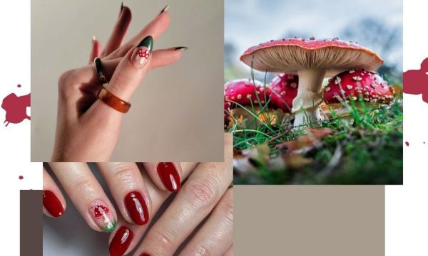 Δες nail art με μανιτάρια και μάθε για τα διάσημα μανιτάρια των παραμυθιών (+video)