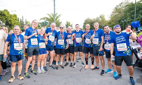 Περισσότεροι από χίλιοι δρομείς της Novo Nordisk Hellas στον 42ο Αυθεντικό Μαραθώνιο Αθήνας