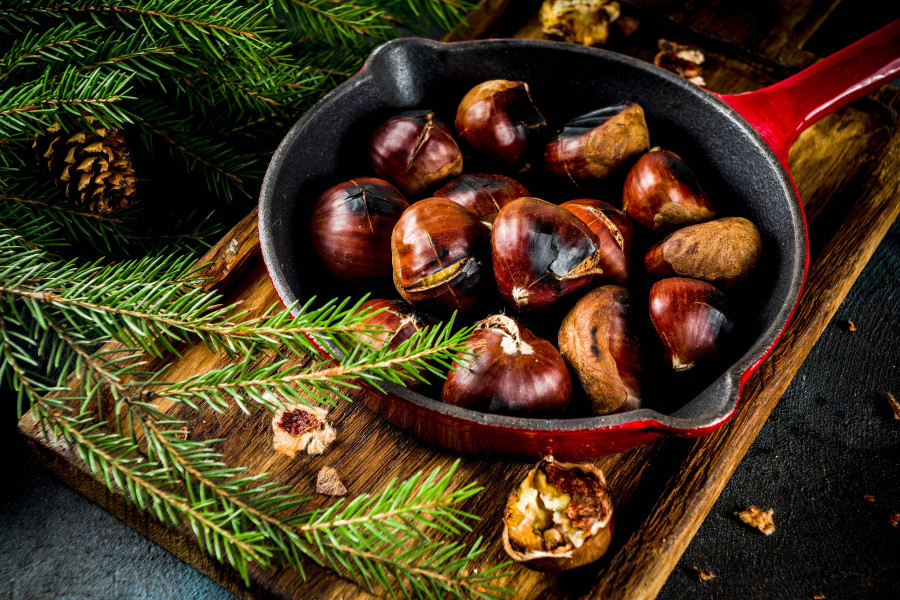 Chestnuts-kastana