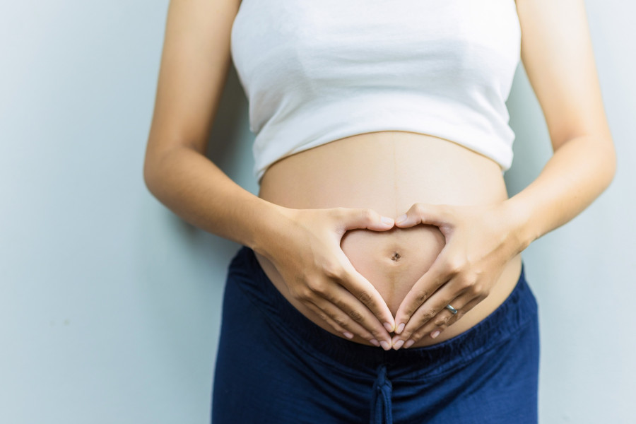 Pregnant Women Wearing White Shirt. Pregnant Woman. Pregnant Belly. Pregnant Couple. Pregnant Asian.