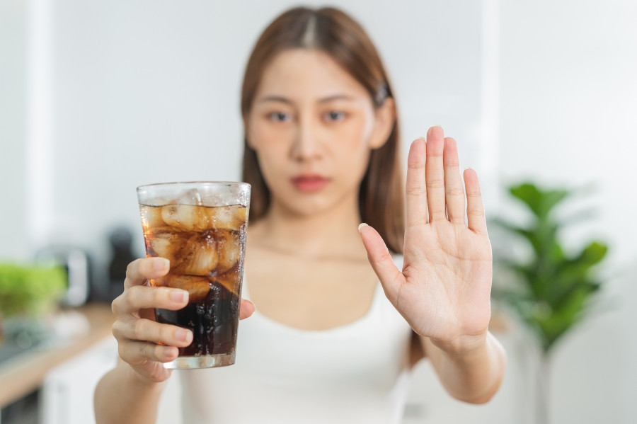 Avoid, Limit soda cola drink