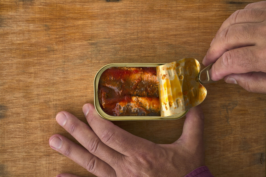 Opening A Can Of Sardines