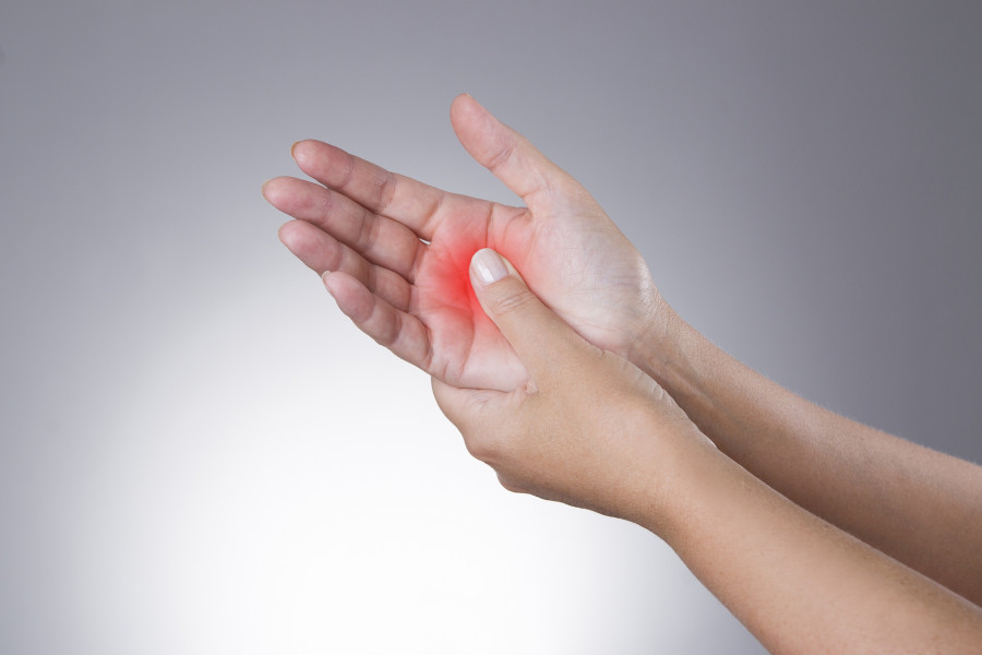 Carpal tunnel syndrome massage