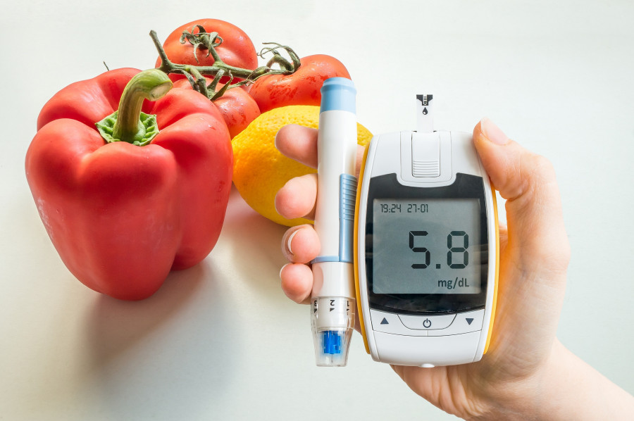 Diabetic Diet, Diabetes And Healthy Eating Glucometer