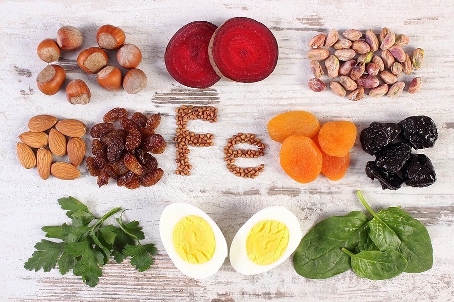 Foods rich in iron