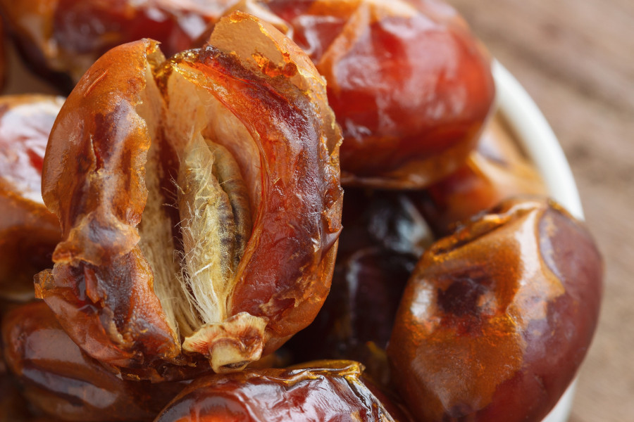 dried date palm fruit