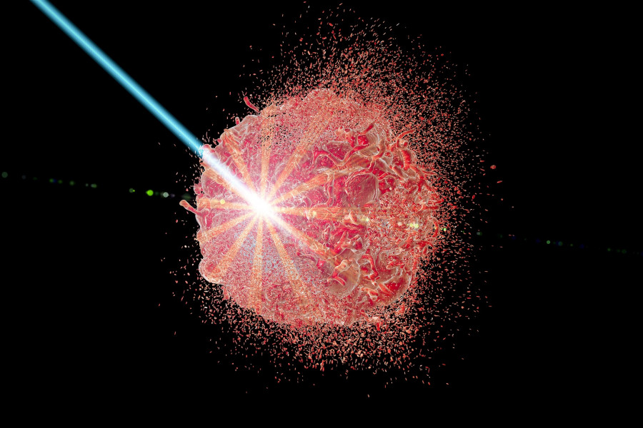 Laser therapy of cancer