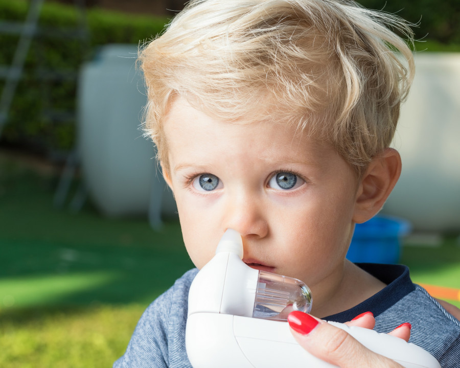 electric nasal aspirator mucus suction