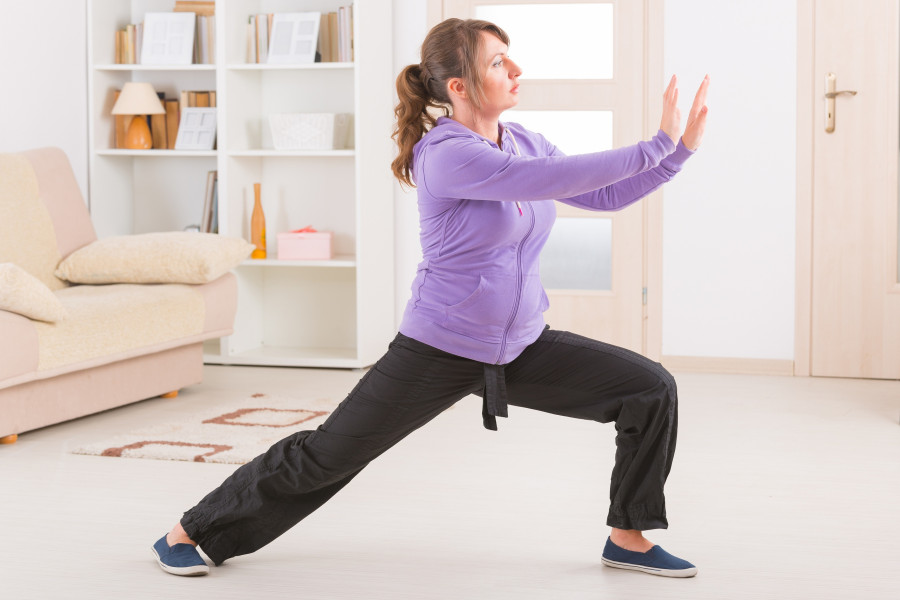 tai chi exercise at home