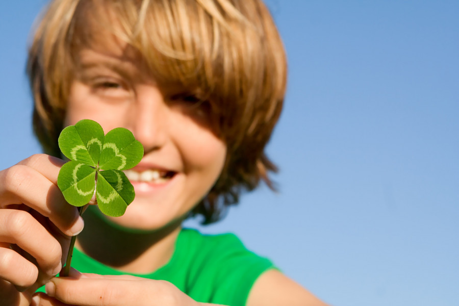 lucky four leaf clover