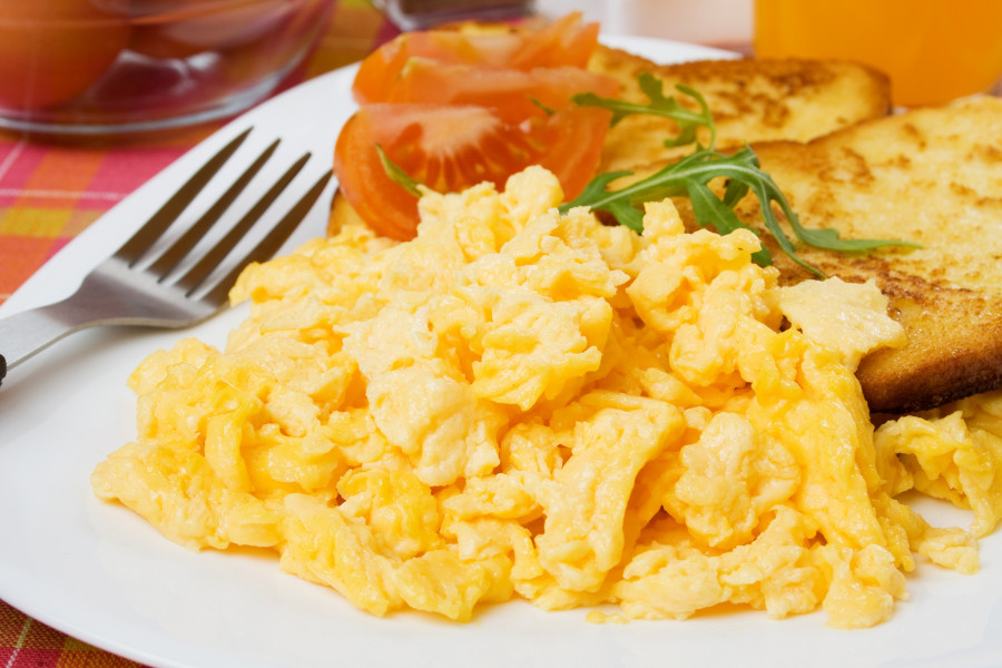Scrambled eggs