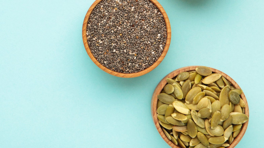 Pumpkin Seeds, Chia Seeds