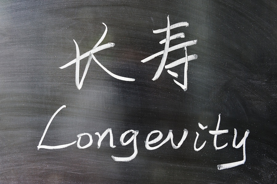 Longevity Word In Chinese And English