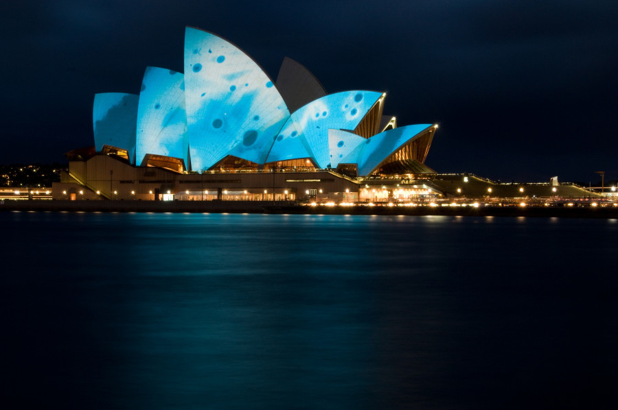 Sydney Opera House Illuminated