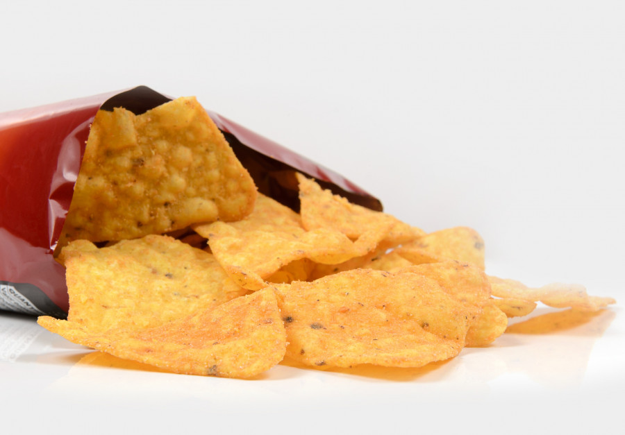 Open Bag Of Crisps A Ultra Processed Food