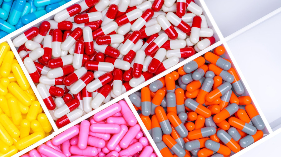 Antibiotic Capsule Pills 