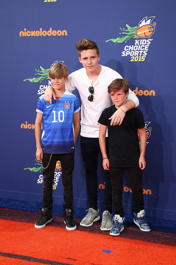 Romeo Beckham, Brooklyn Beckham, Cruz Beckham
