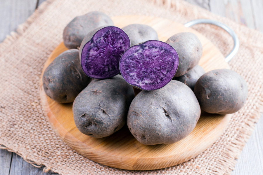 Purple potatoes