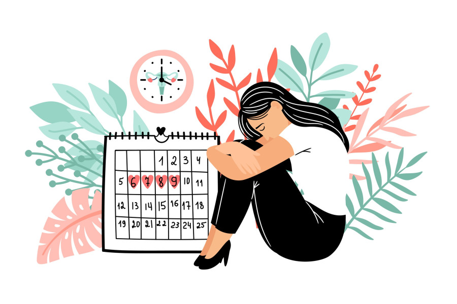 Period Menstruation Days Calendar