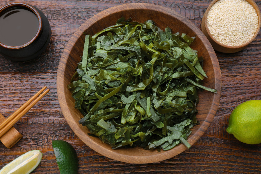 Fresh Laminaria (kelp) Seaweed